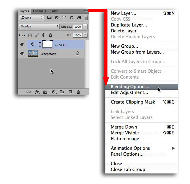 Blending Options