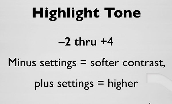 Highlight Tone
